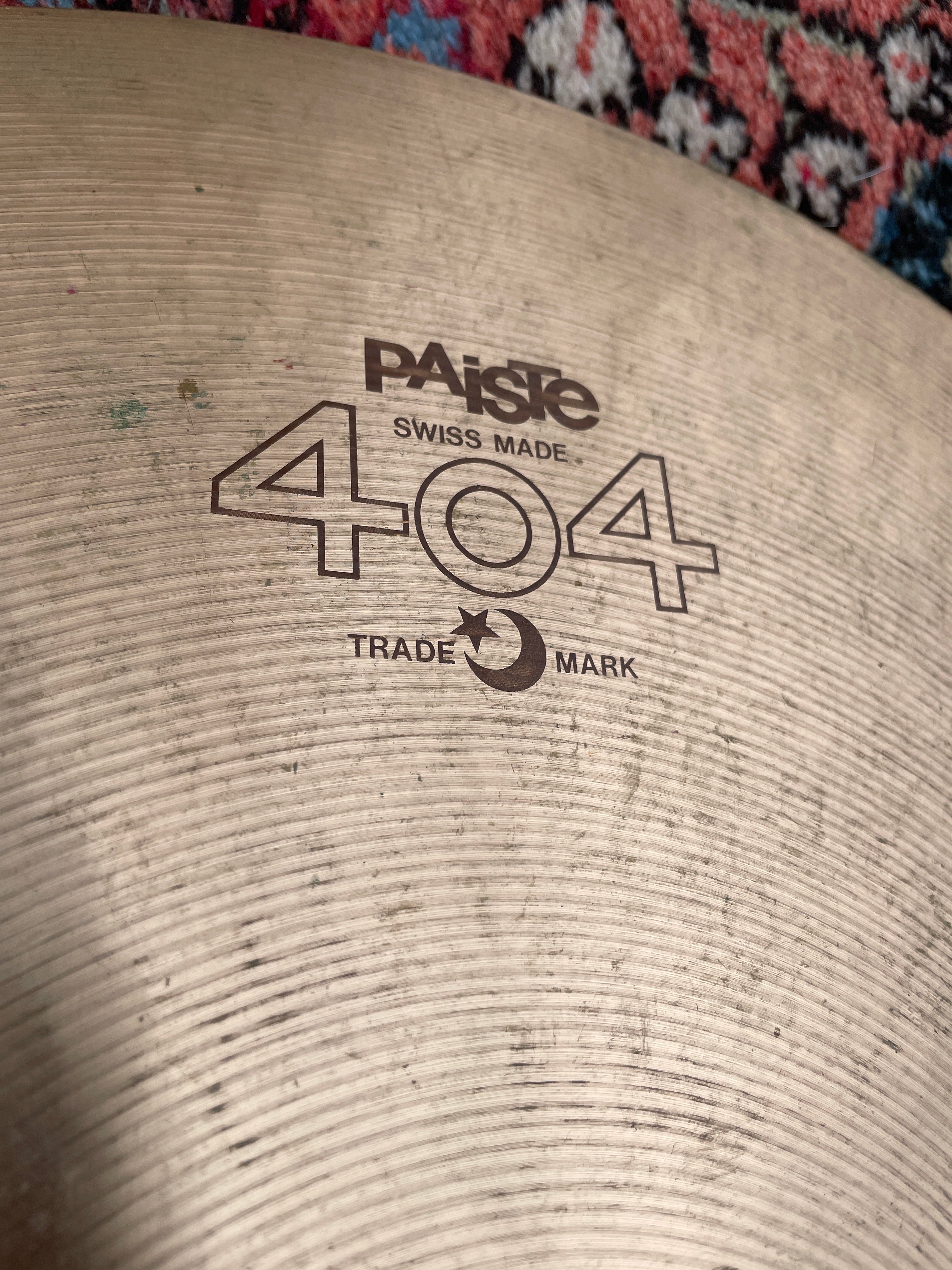 Paiste clearance 404 ride