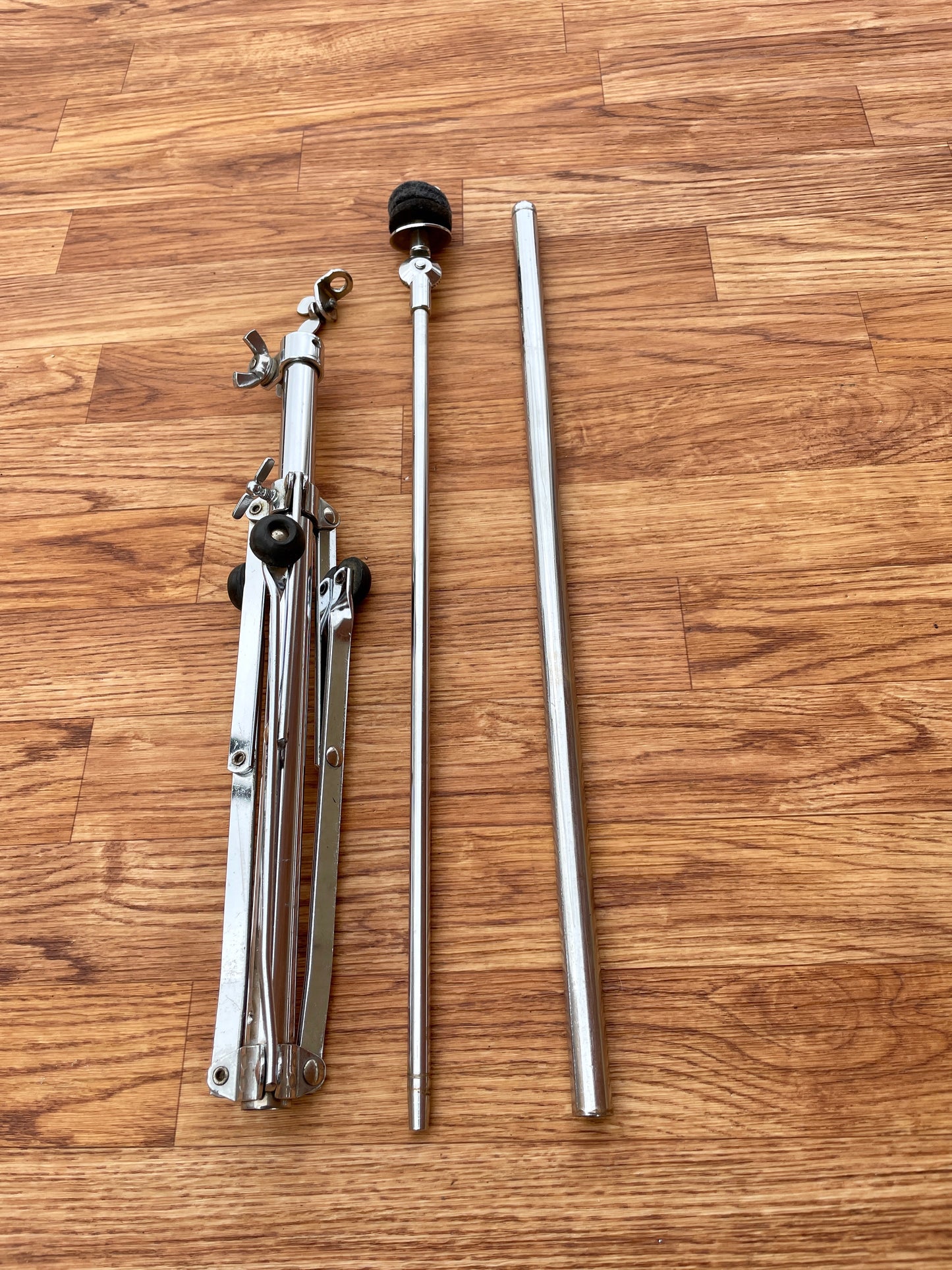1950s WFL Ludwig Flat Base Cymbal Stand Chrome