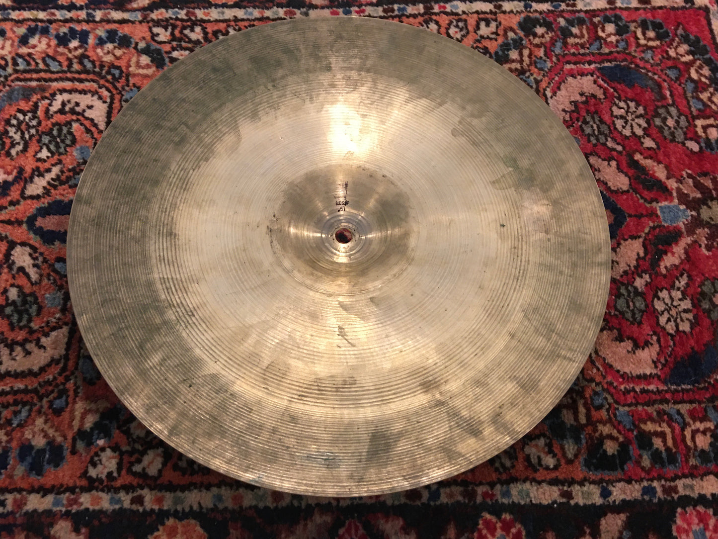 16" Zildjian A 1960s Crash Cymbal 898g #537 *Sound File*