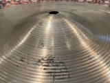 14" Zildjian A 1940s-50s Trans Stamp Hi-Hat Single Cymbal 667g #735 *Video Demo*