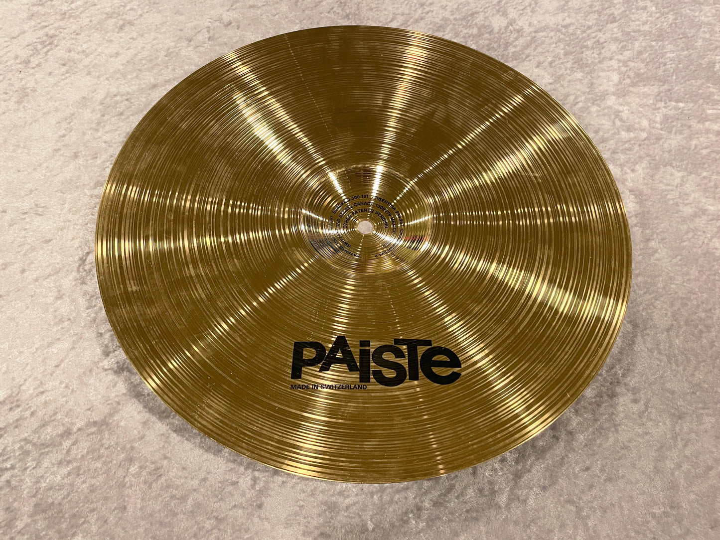 15" Paiste Sound Formula Thin Crash Cymbal 872g