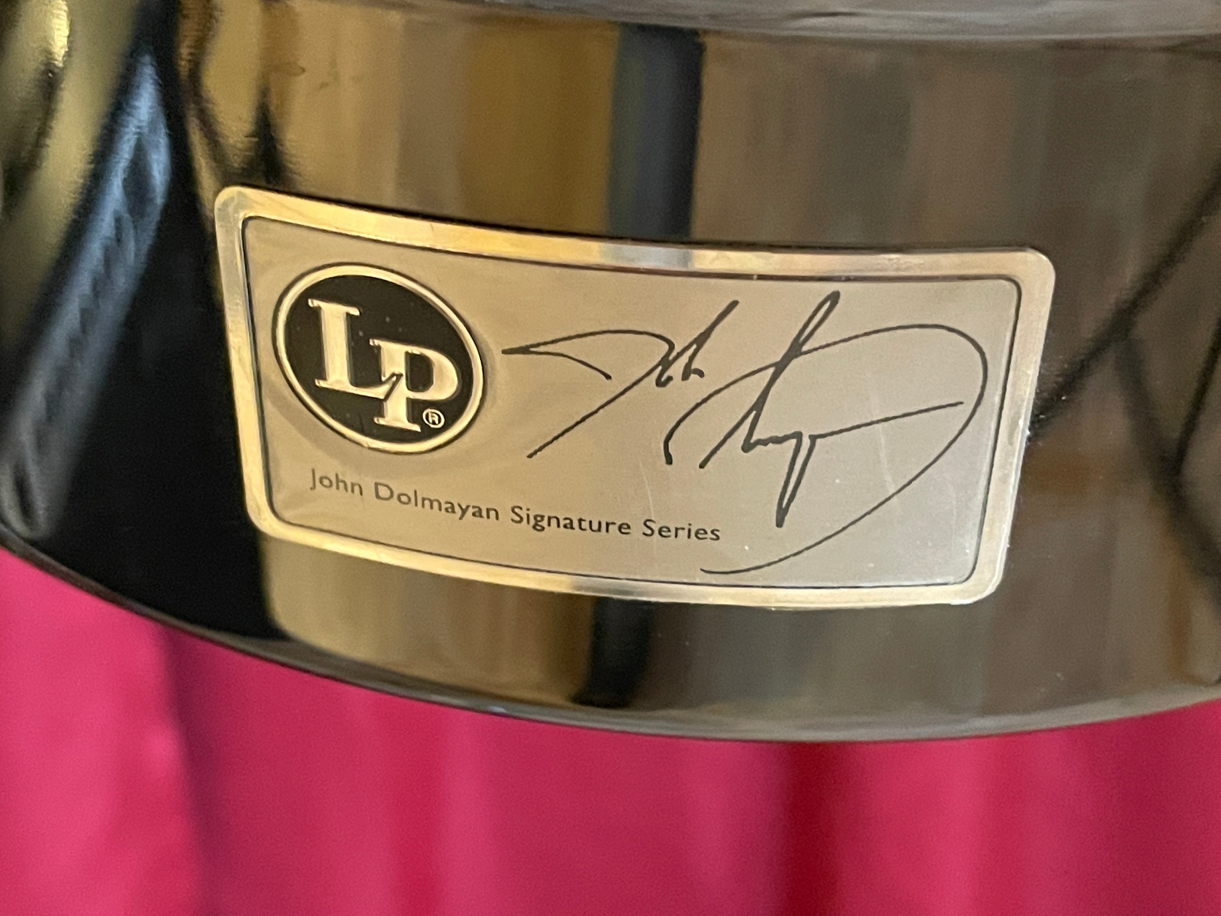 LP John Dolmayan Signature Mini Timbales Black Latin Percussion