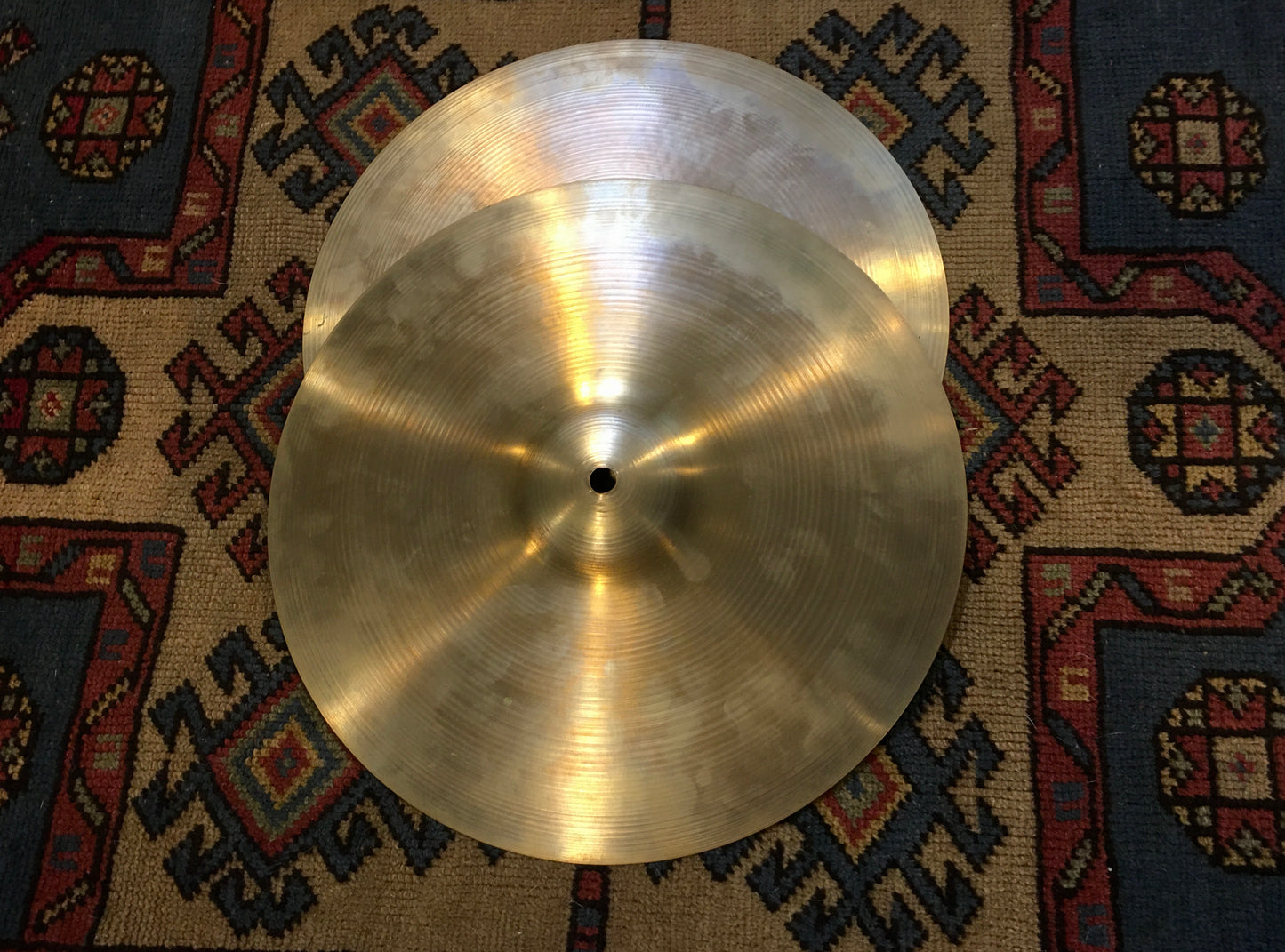 14" Zildjian A 1950s Hi-Hat Cymbal Set 756g/842g #659