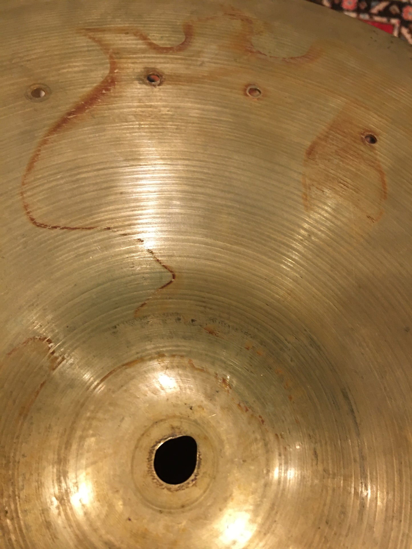 18" Zildjian A 1954-1956 Block Stamp Crash / Ride Cymbal 1784g #32