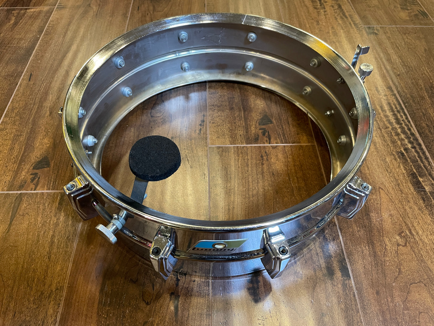 1970s Ludwig LM400 5x14 Supraphonic Snare Drum