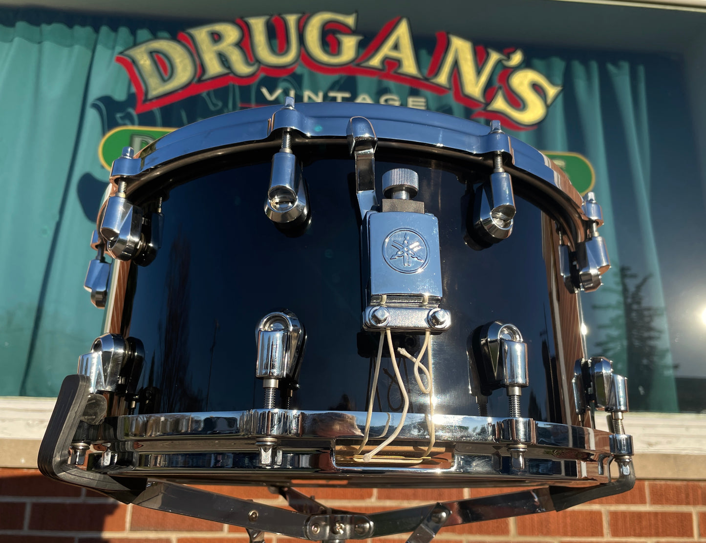 Yamaha 7x14 Birch Custom Absolute Snare Drum Black MIJ