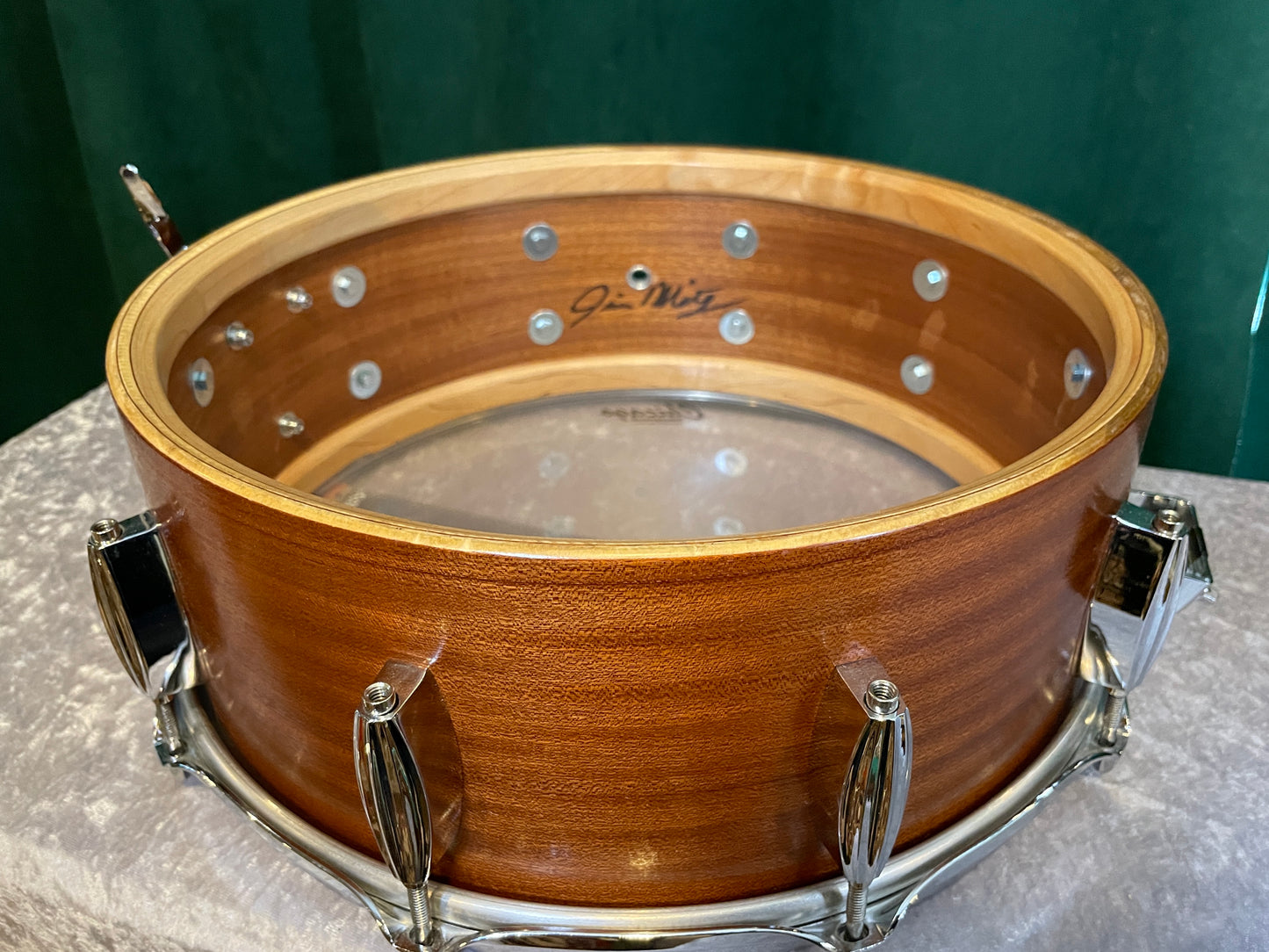 Chicago Drum 5.5x14 Snare Drum Mahogany/Poplar Tung Oil Finish