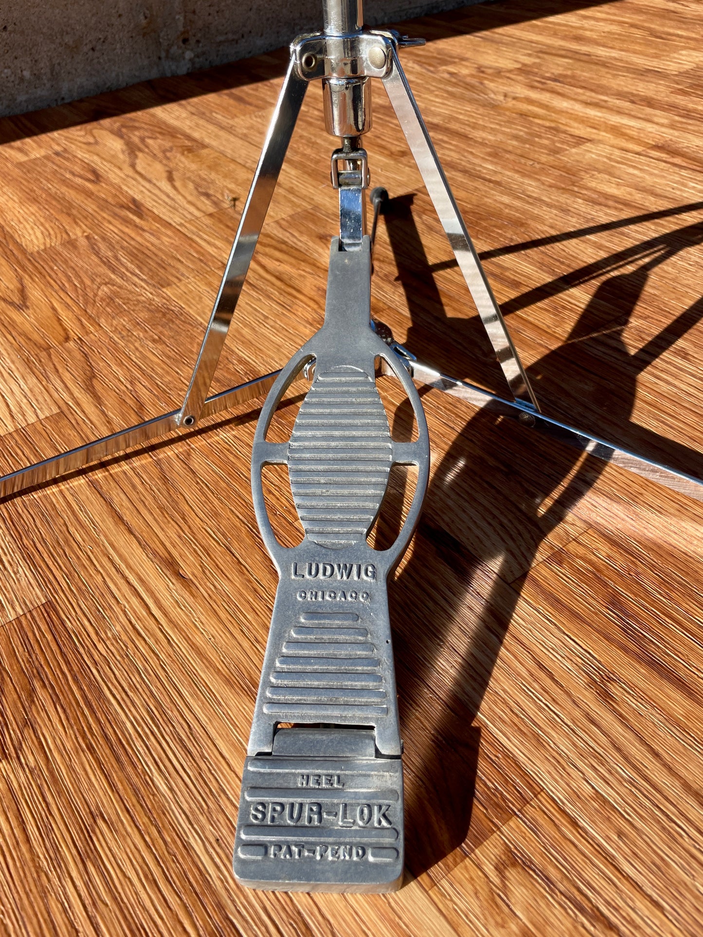 1960s Ludwig No. 1123 Flat Base Hi-Hat Stand Ringo Starr The Beatles