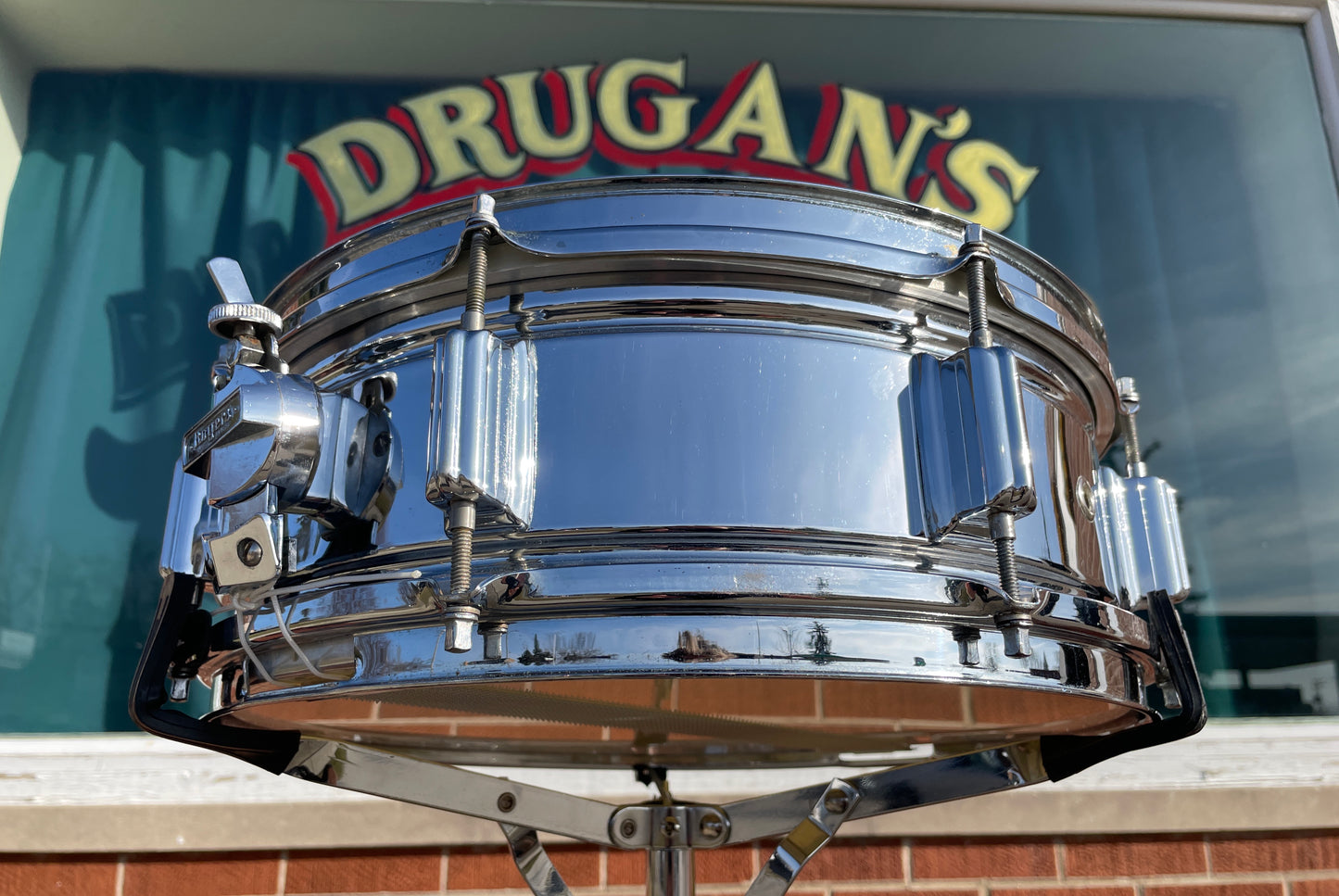 1960s Rogers 5x14 Powertone Snare Drum Cleveland Era COB