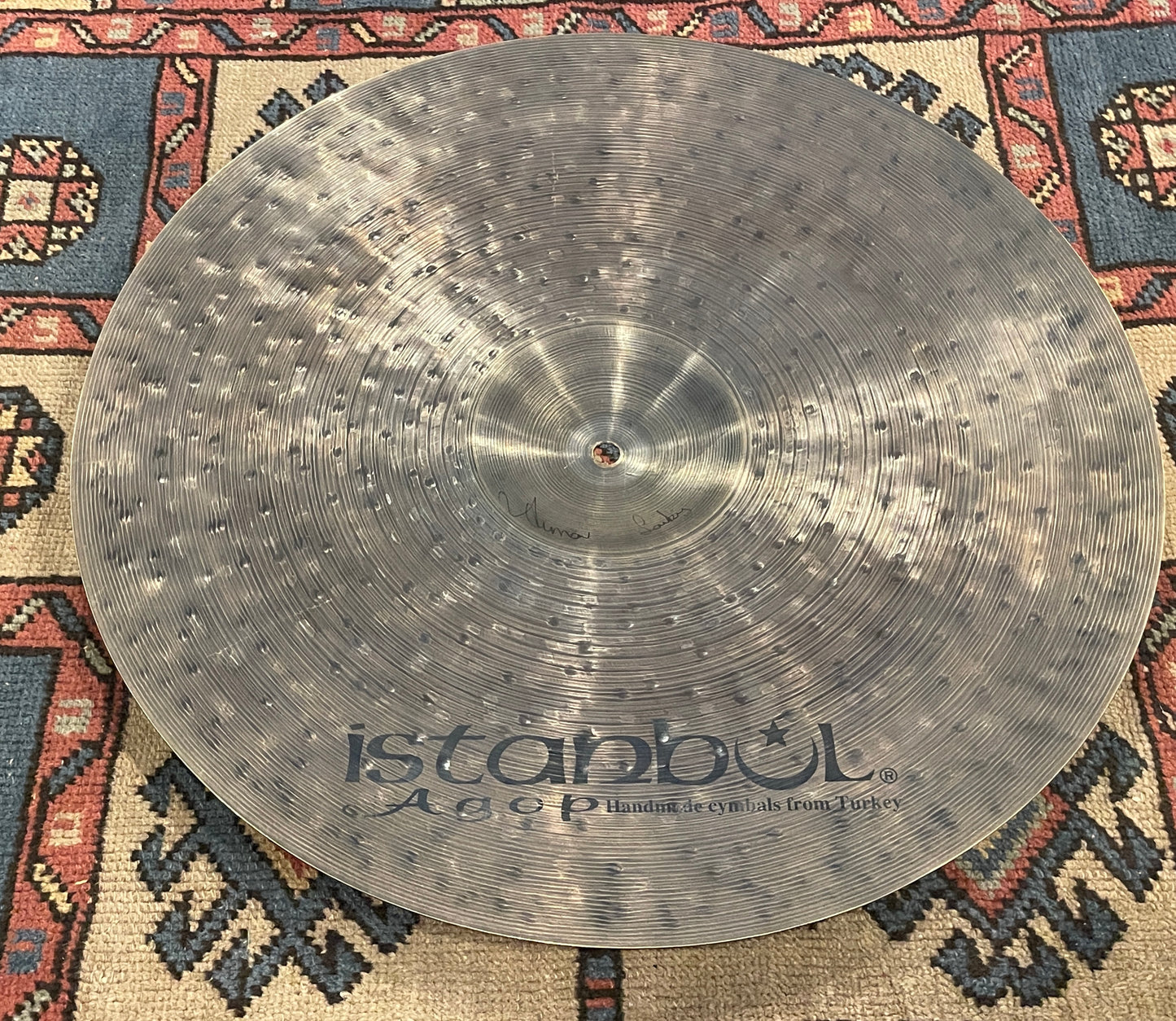 20" Istanbul Agop OM Crash Cymbal 1738g *Video Demo*