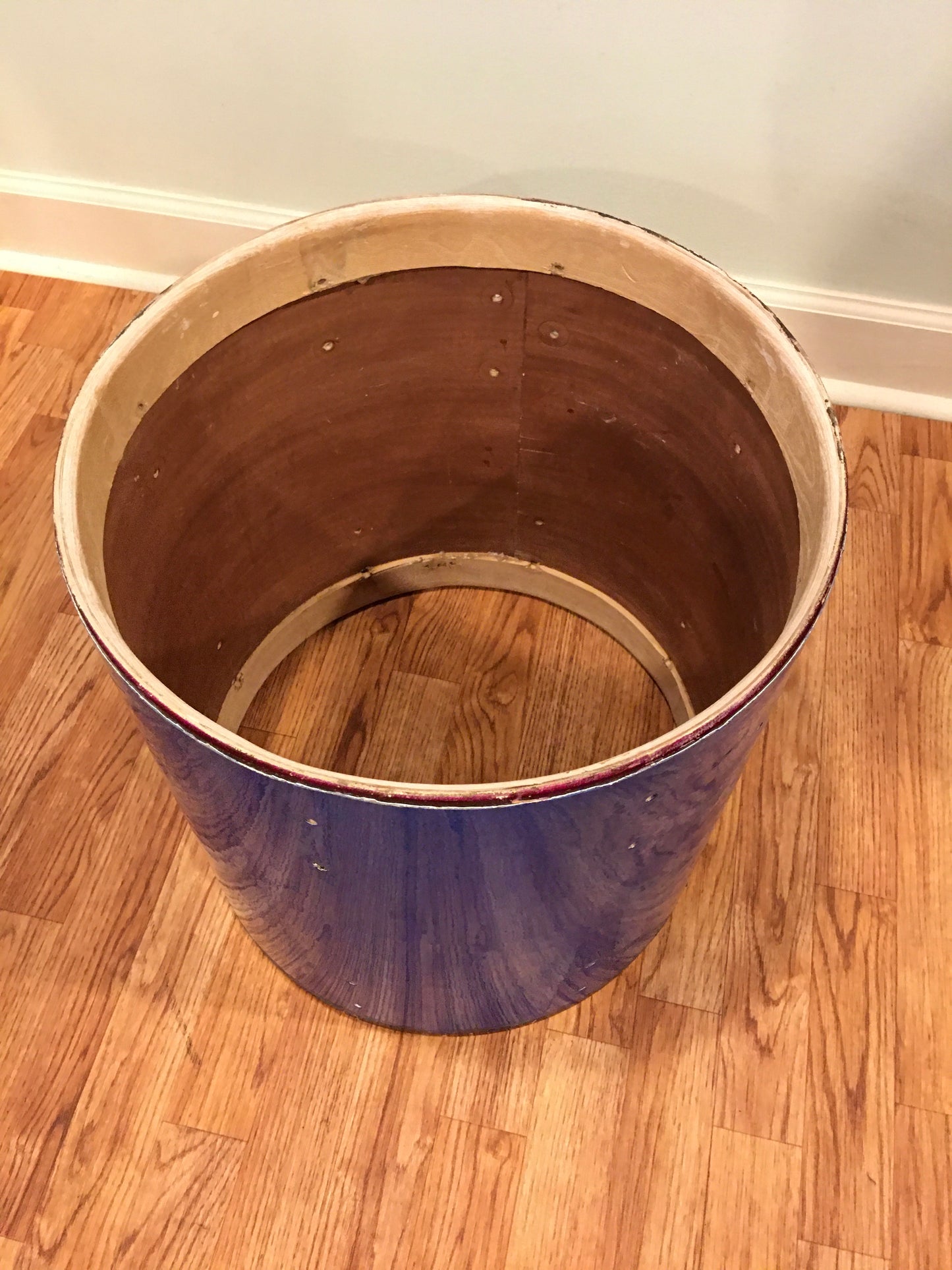 Vintage Slingerland 16x16 Radio King Floor Tom Blue Sparkle