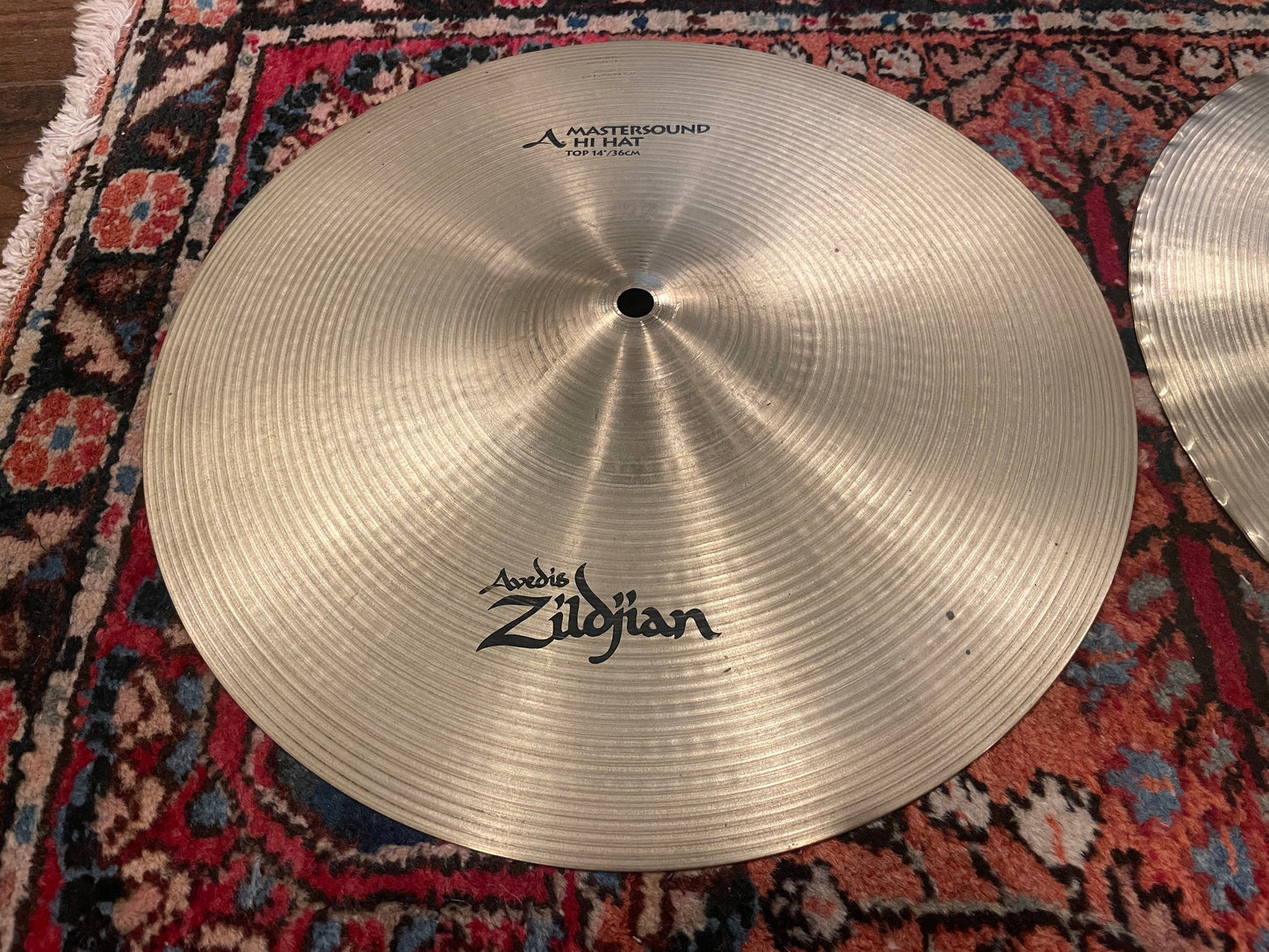 14" Zildjian A Mastersound Hi-Hat Cymbal Pair 972g/1438g