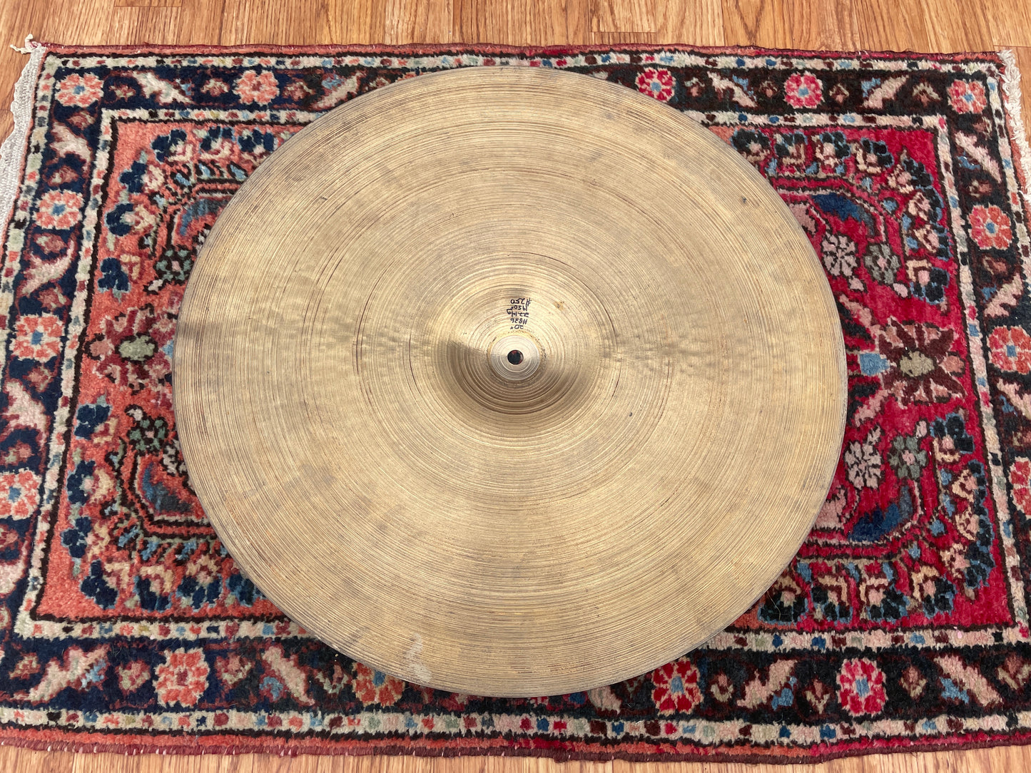 20" Zildjian A 1950s Small Stamp Ride Cymbal 2214g #836