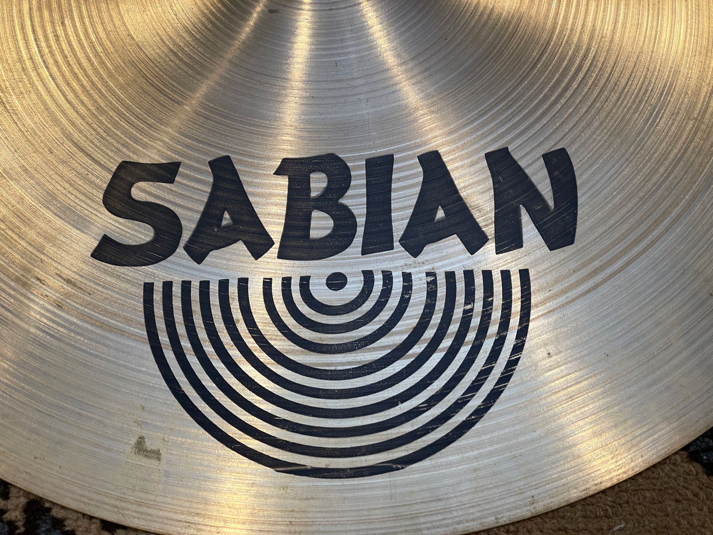 16" Sabian AA Medium Thin Crash Cymbal 1092g