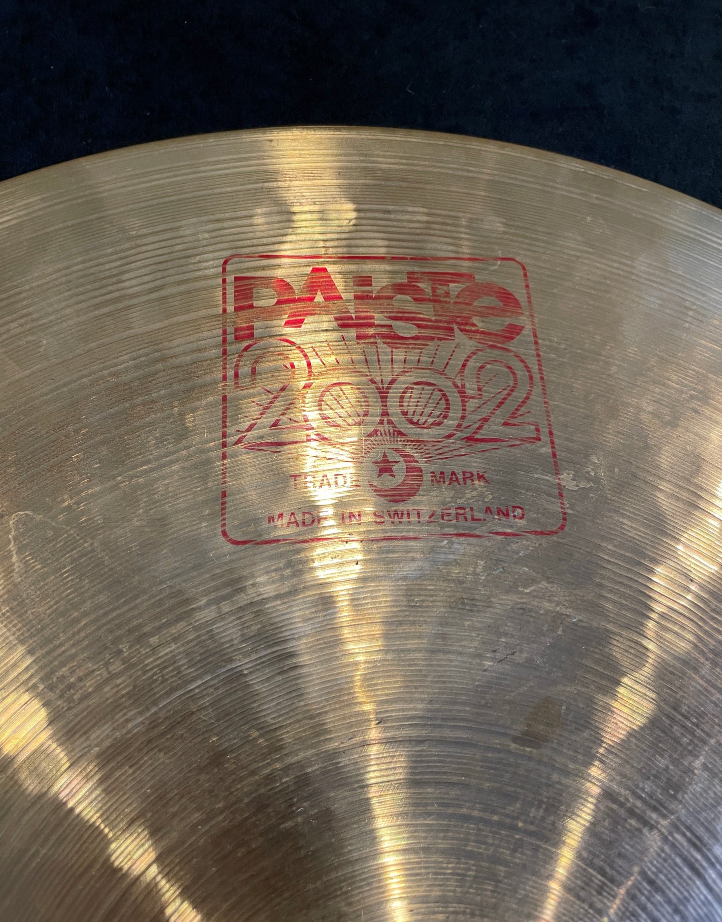 20" Paiste 1980s 2002 Ride Cymbal 2350g