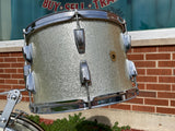 1964 Ludwig Super Beat Drum Set Silver Sparkle 20/13/16 COB