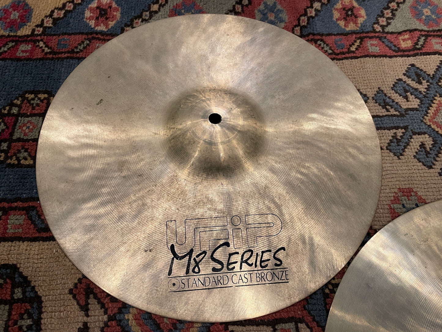 14" UFIP M8 Series Hi-Hat Cymbal Pair 1312g/1518g