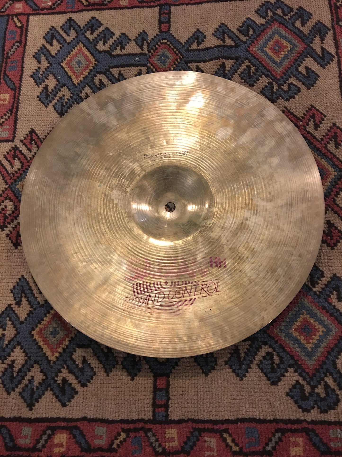 14" Sabian HH Sound Control Red Label Crash / Splash Cymbal 620g *Sound File*
