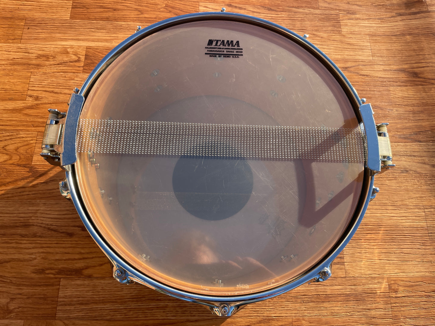 Vintage Tama 8x14 Granstar Snare Drum Chrome Over Birch Wood MIJ