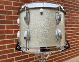 1960s Ludwig 9x13 Tom Drum Silver Sparkle