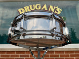 1960s Rogers 5x14 Powertone Snare Drum Chrome Over Brass Cleveland COB