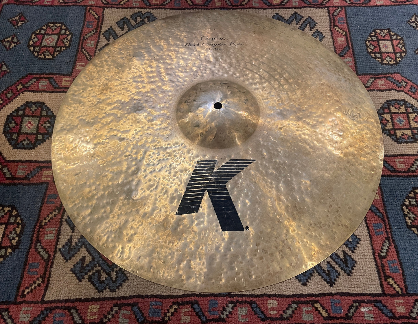 21" Zildjian K Custom Dark Complex Ride Cymbal 2506g *Video Demo*