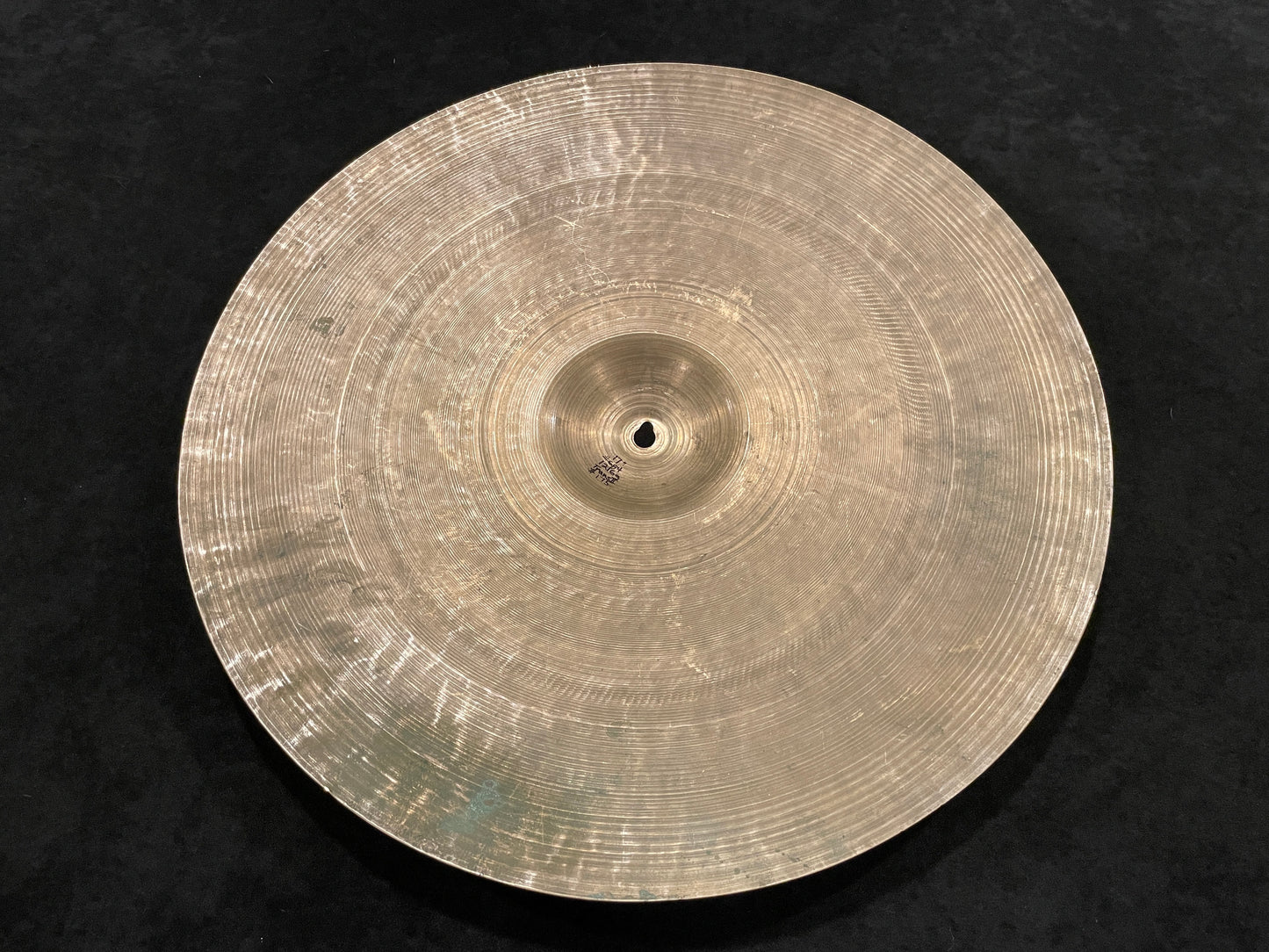 17" Zildjian A 1940s-50s Trans Stamp Crash Cymbal 1216g #684 *Video Demo*