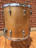 1948-52 Ludwig WFL 16x16 Super Classic Floor Tom Drum Champagne Sparkle