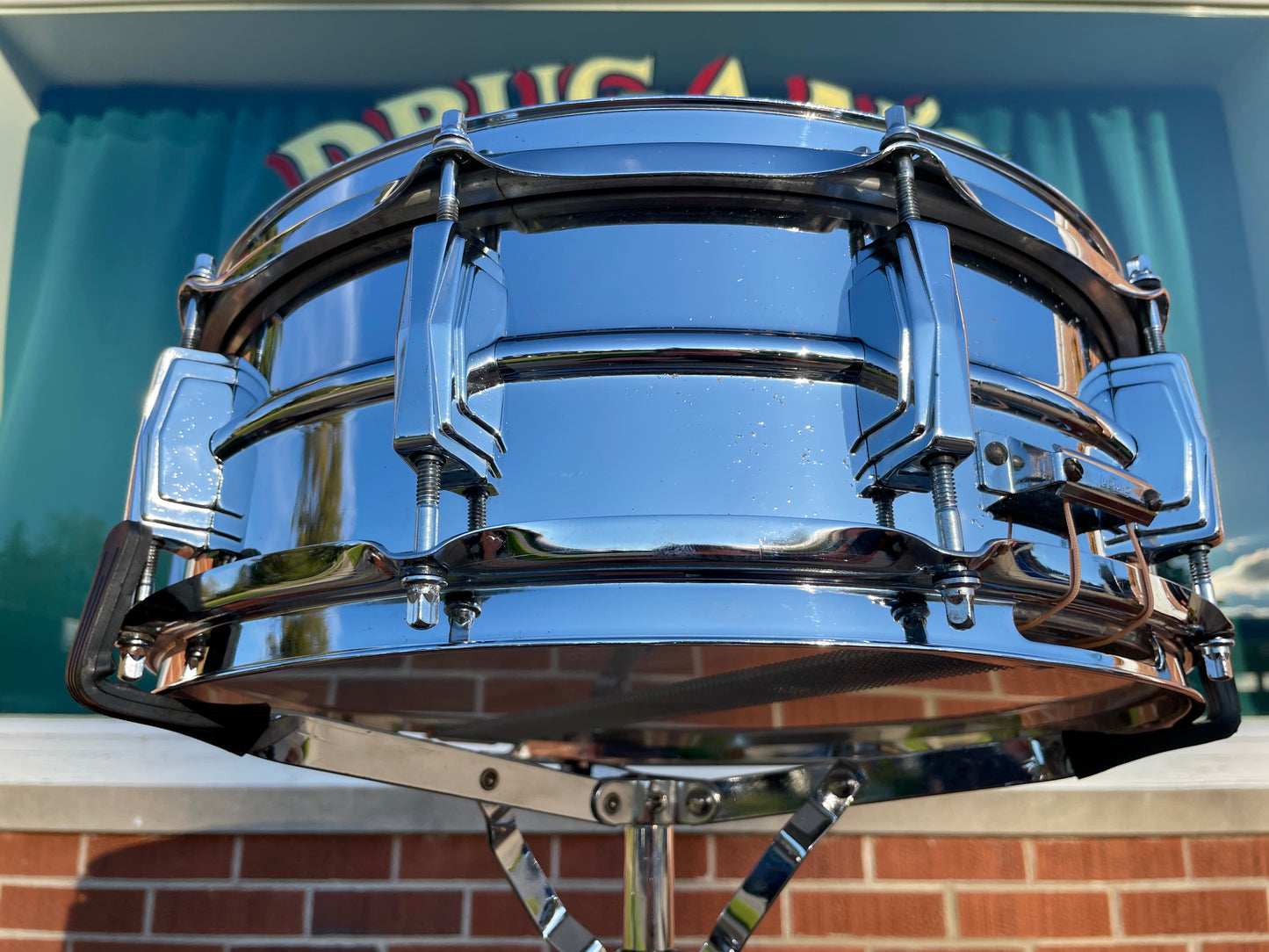 1970s Ludwig LM400 5x14 Supraphonic Snare Drum