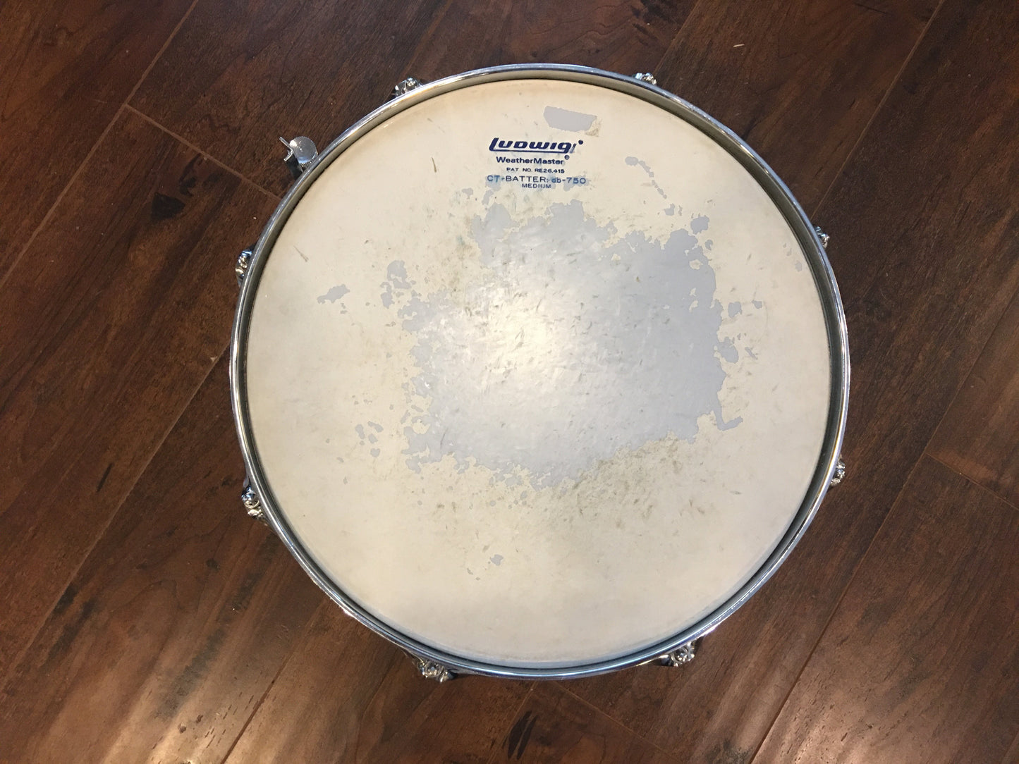 1970s Ludwig 5x14 Acrolite No. 404 Snare Drum