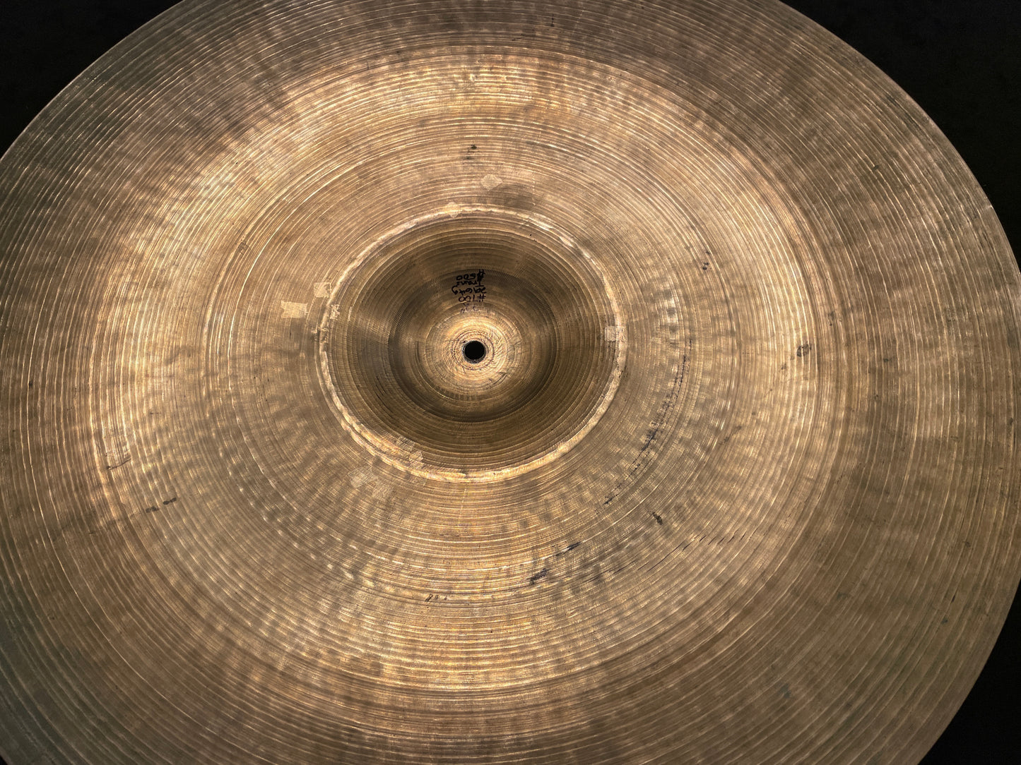 22" Zildjian A 1940s-50s Trans Stamp Ride Cymbal 2964g #700 *Video Sample*