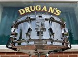 1960s Fibes Buddy Rich Played 5x14 Prototype Snare Drum Chrome Over Fiberglass