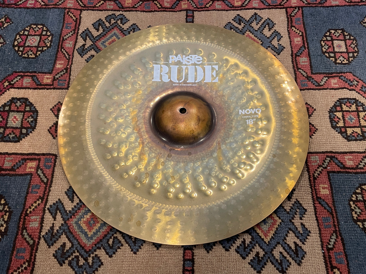 18" Paiste Rude Novo China Type Cymbal 1564g