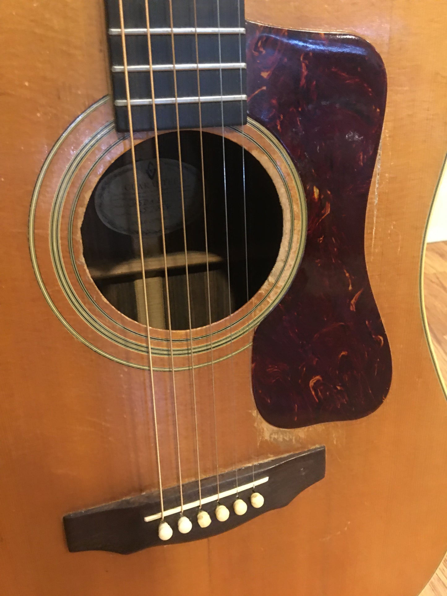 1971 Guild D50 Acoustic Guitar Natural