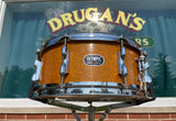 1960s Olympic Premier 5.5x14 Model No. 1002 De Luxe Snare Drum Sparkling Gold