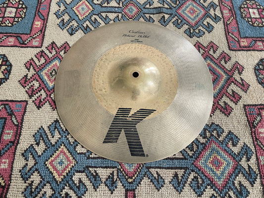 13-1/4" Zildjian K Custom Hybrid Hi-Hat Top Single Cymbal 866g