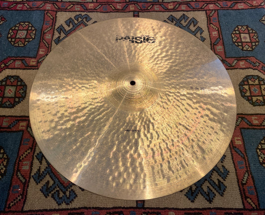 20" Paiste Prototype Ride Cymbal 2480g *Video Demo*