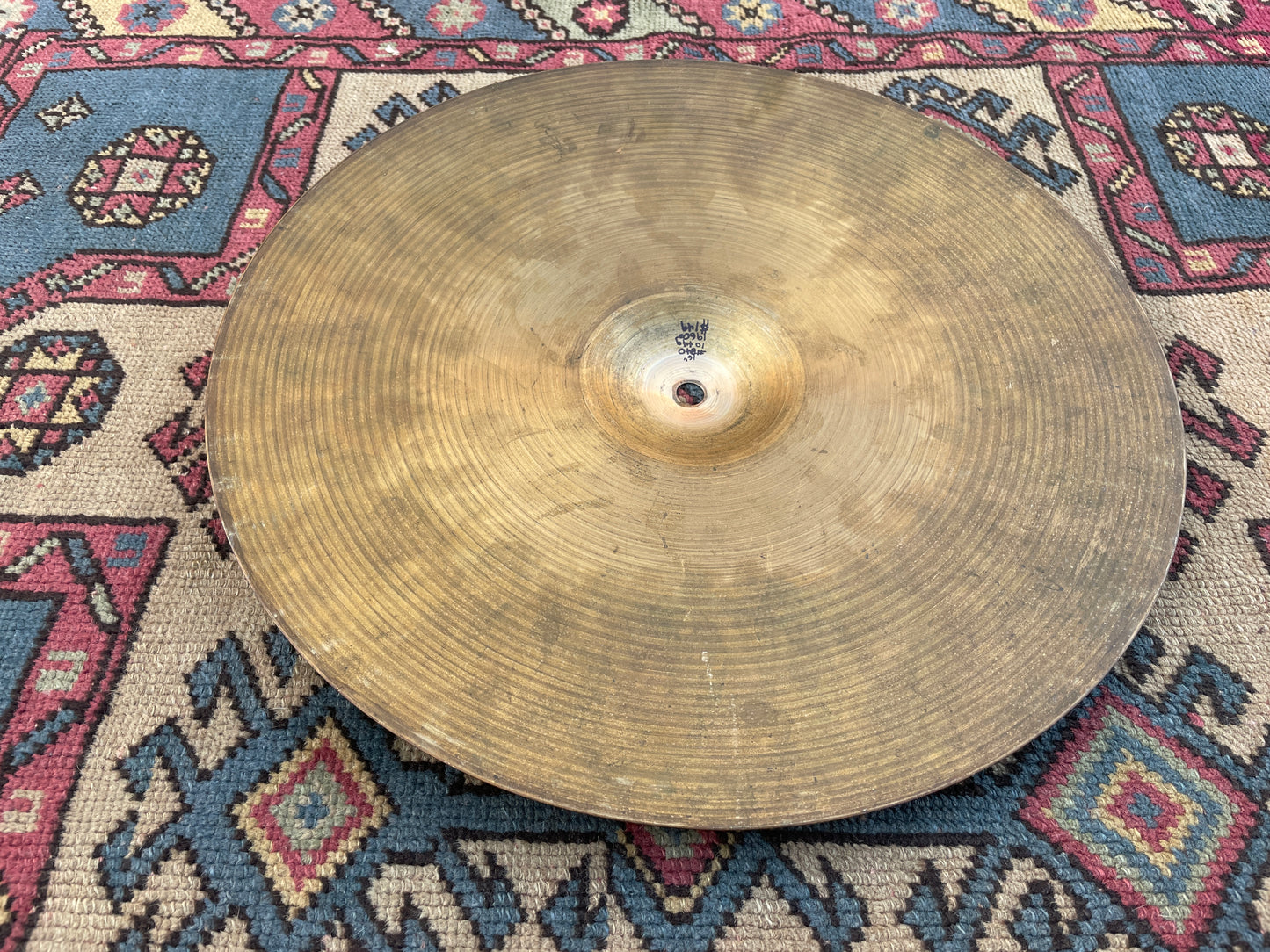16" Zildjian A 1960s Crash Cymbal 1044g #840