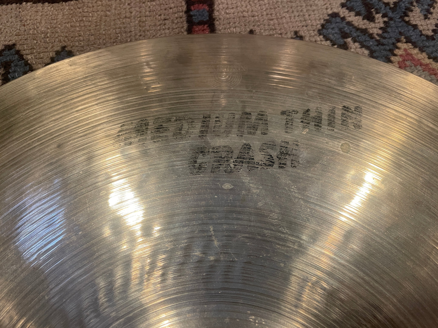 18" Sabian HH 1980s Medium Thin Crash Cymbal 1540g