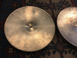 14" Zilco Azco 1970s Hi-Hat Cymbal Pair 760g/938g #652