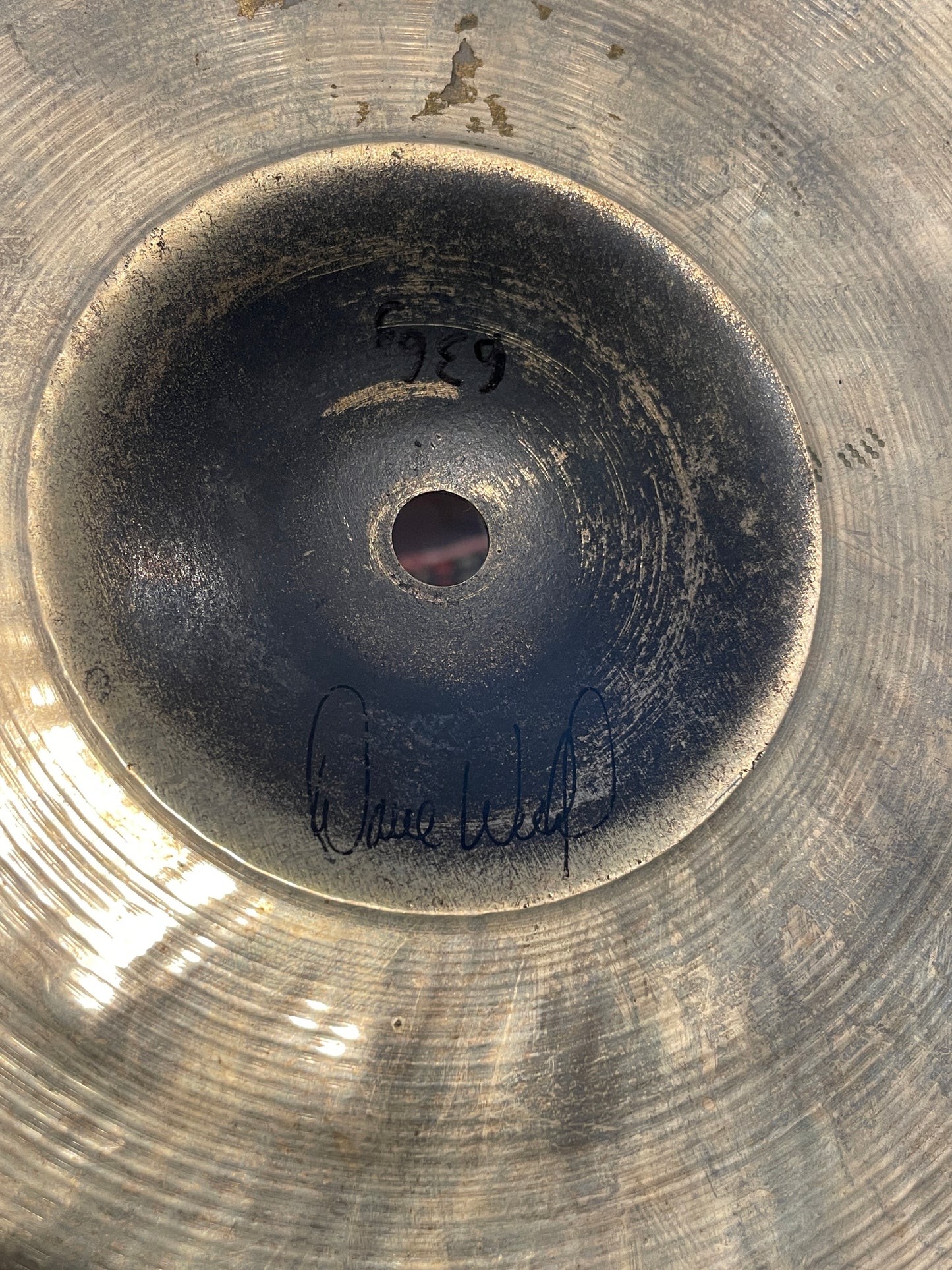 14" Sabian HHX Evolution Mini Chinese China Cymbal 636g