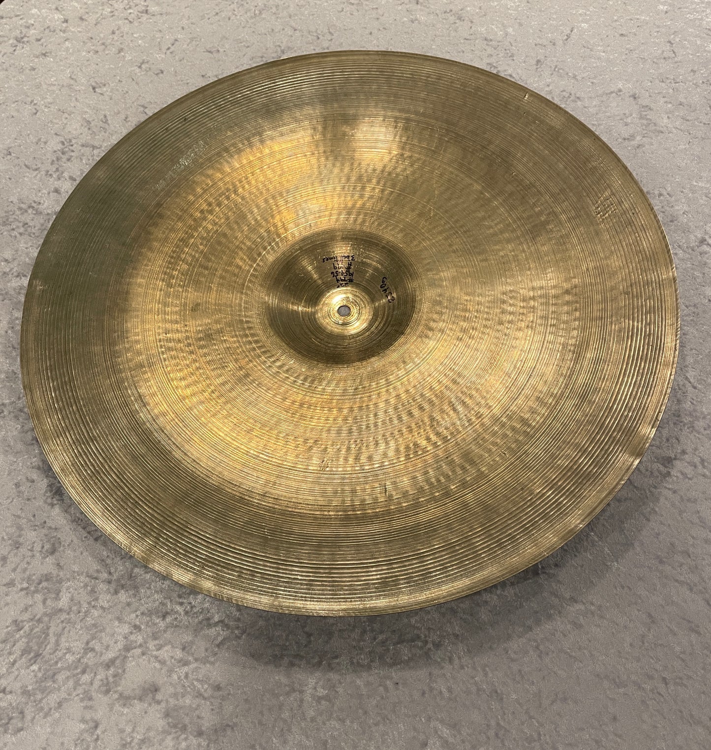 22" Zildjian A 1954-56 Large Stamp Ride Cymbal 2540g #794