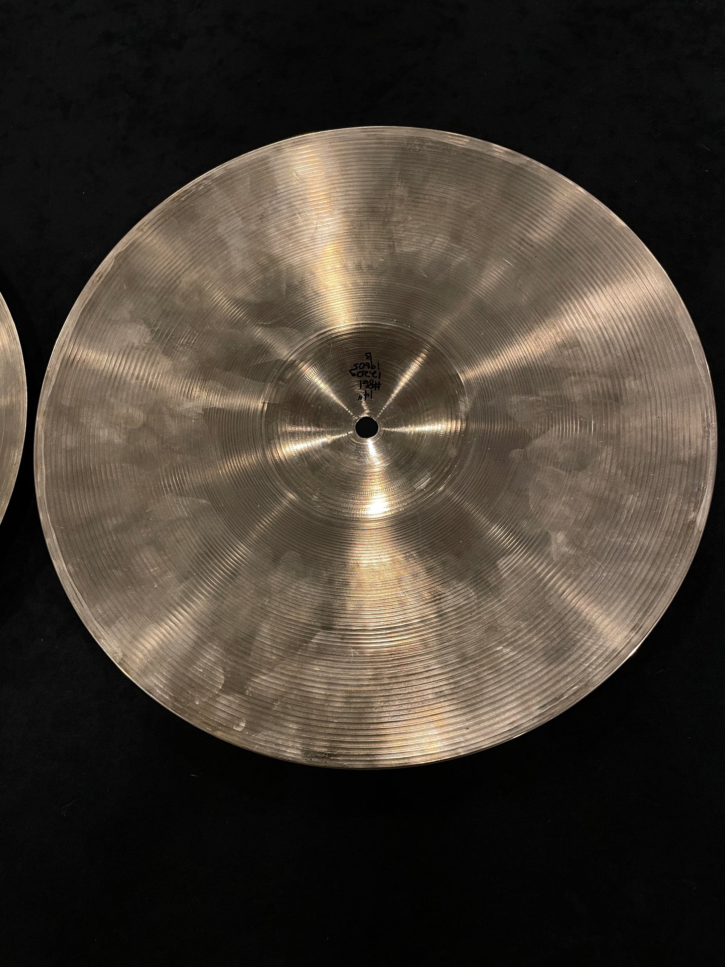 14" Zildjian A 1960s New Beat Hi-Hat Cymbal Pair 850g/1220g #861