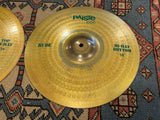 14" Paiste 1000 Rude Hi-Hat Cymbal Pair 804g/1090g