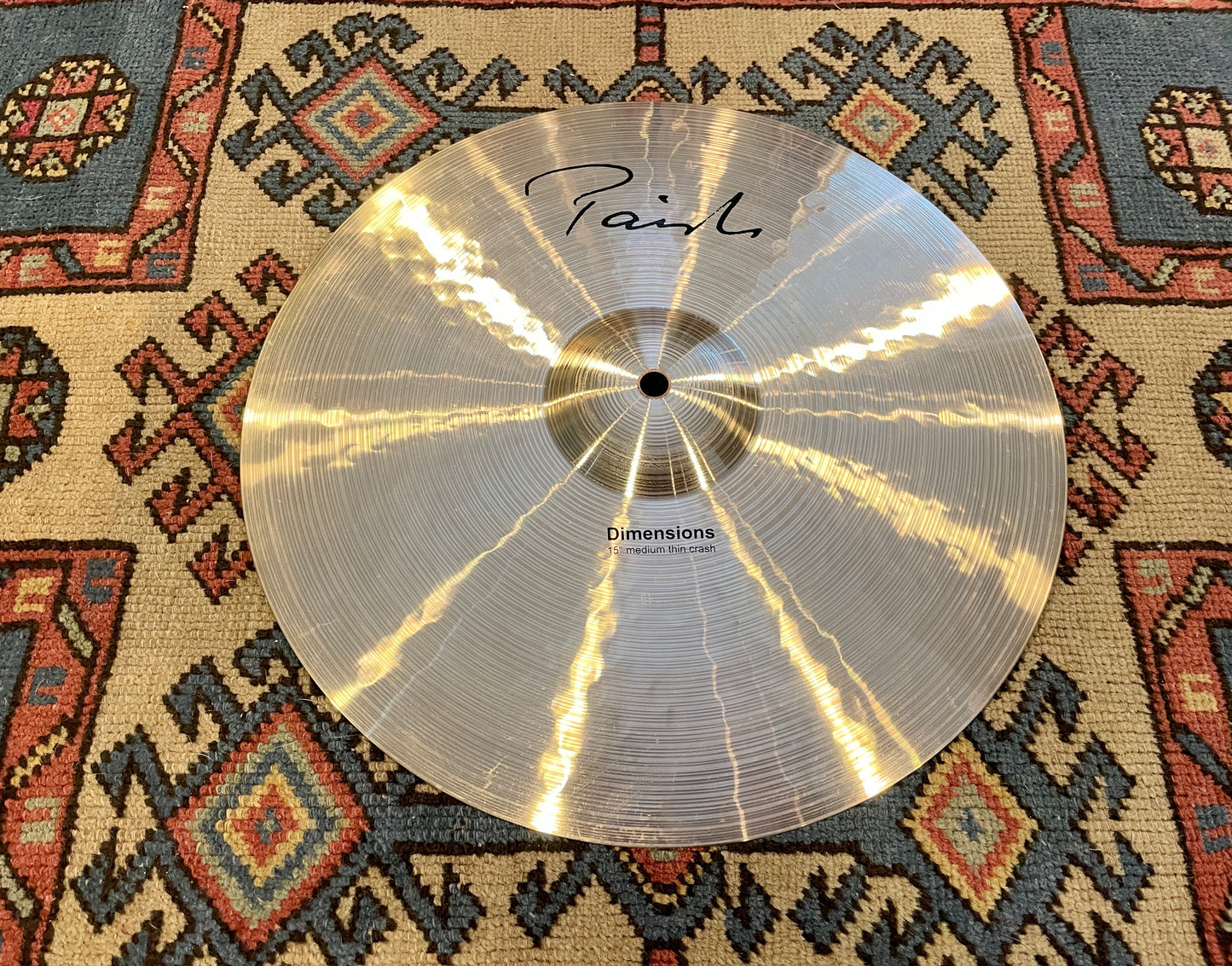 15" Paiste Dimensions Medium Thin Crash Cymbal 846g