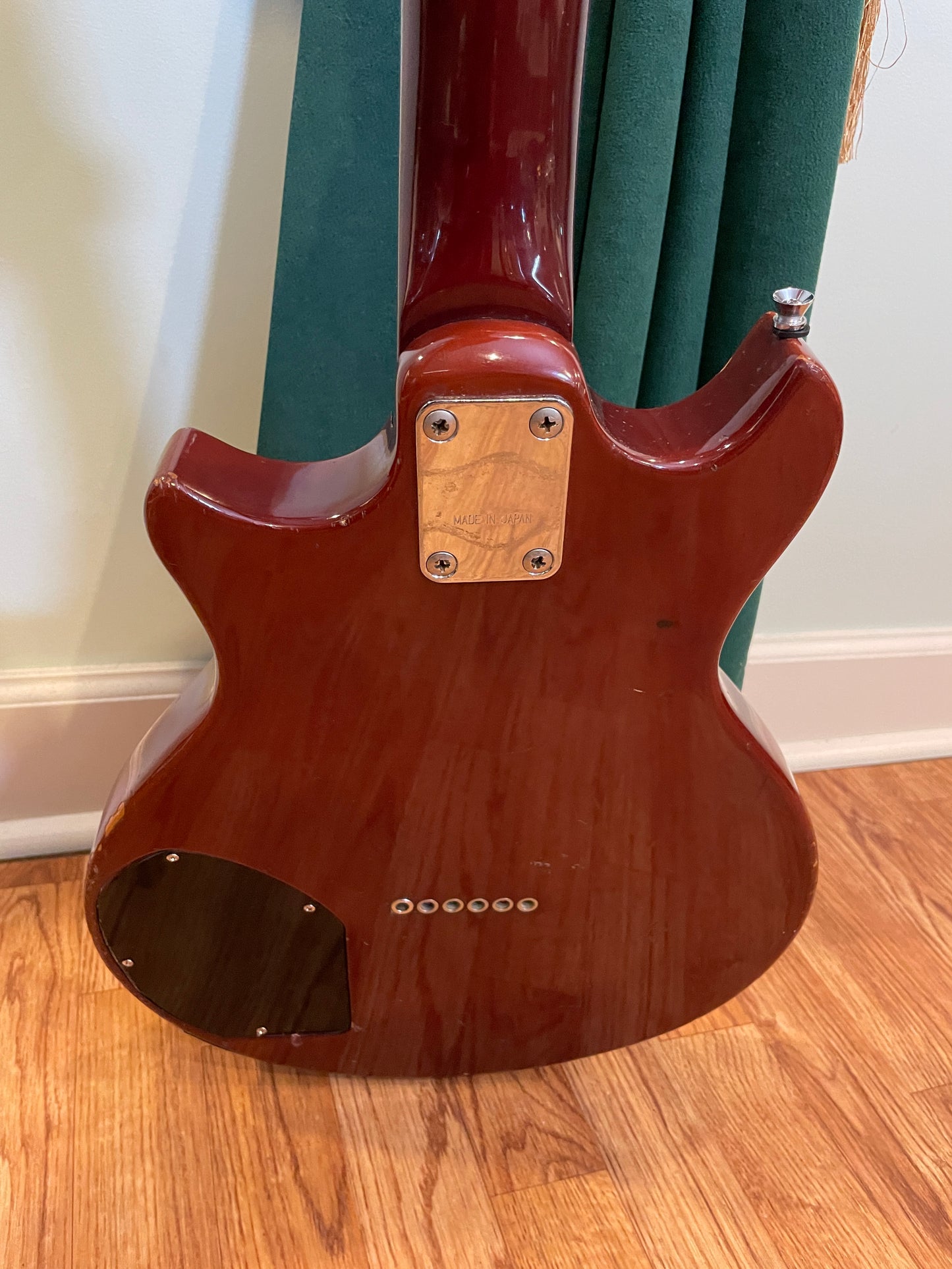 Vintage Madeira by Guild EG-250 Les Paul Double Cut Sunburst MIJ Electric Guitar