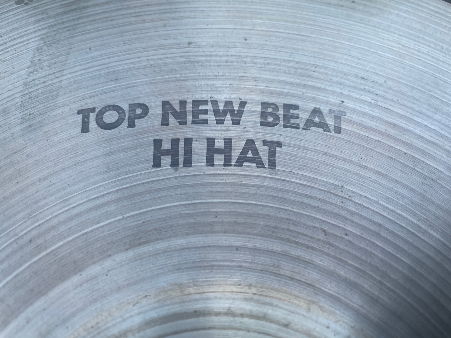 1970s Zildjian A New Beat Hi-Hat Pair 1094g/1424g #830