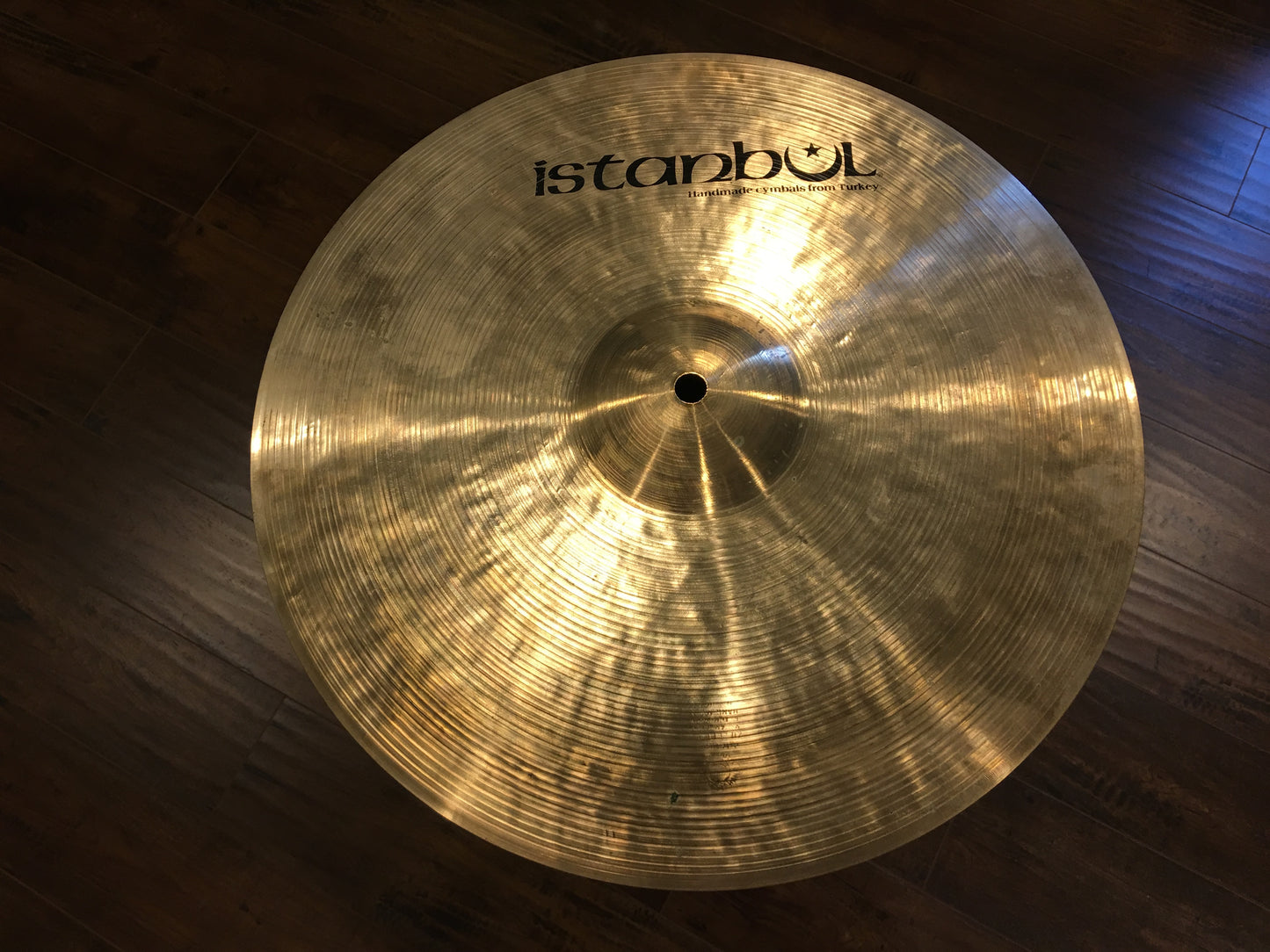 15" Istanbul Pre Split Turkish Crash Cymbal 830g