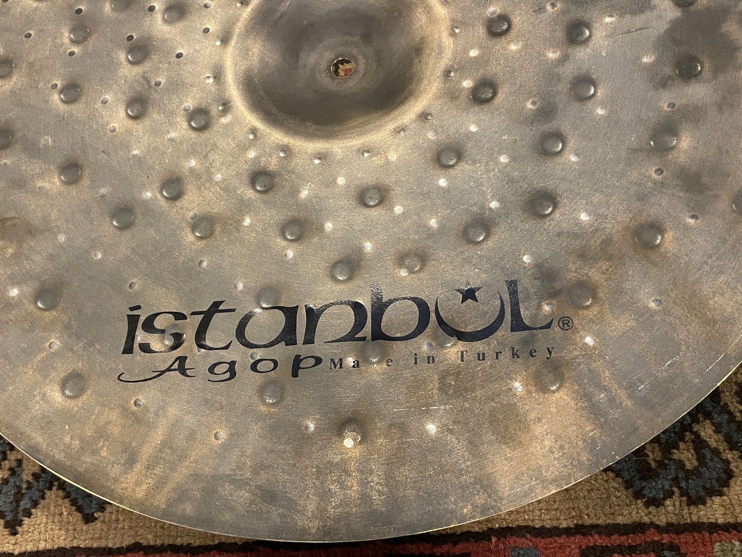 20" Istanbul Agop Xist Dry Dark Crash Cymbal 1420g