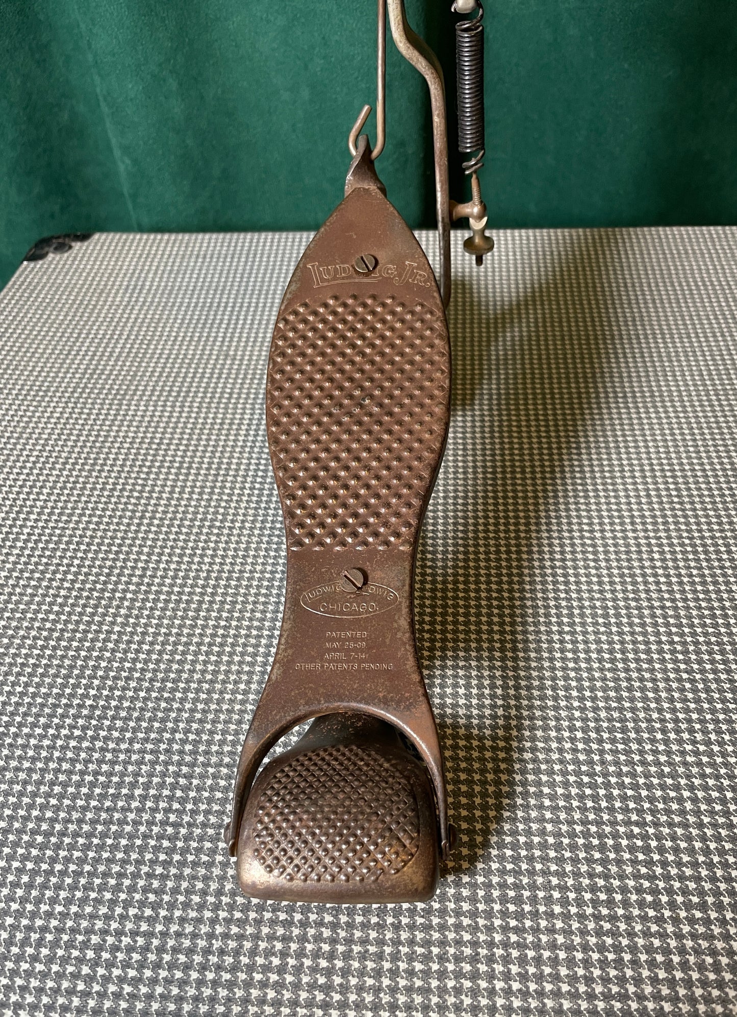 1920-38 Ludwig & Ludwig Junior Bass Drum Pedal Ludwig Jr.